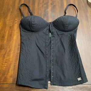 Sexy black guess Corset in the size medium